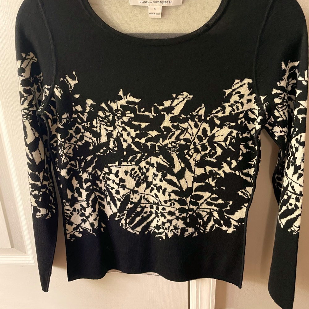 Diane von Furstenberg Merino Wool Sweater | Size S | Excellent Condition